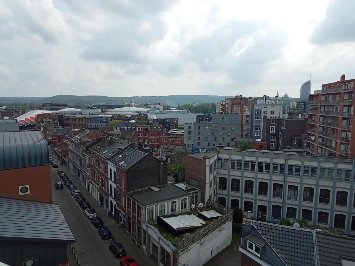 Liege Centre Mediacite Appartement Possible Parking Terrasse Immense 8Eme Pour 2 Personnes Экстерьер фото